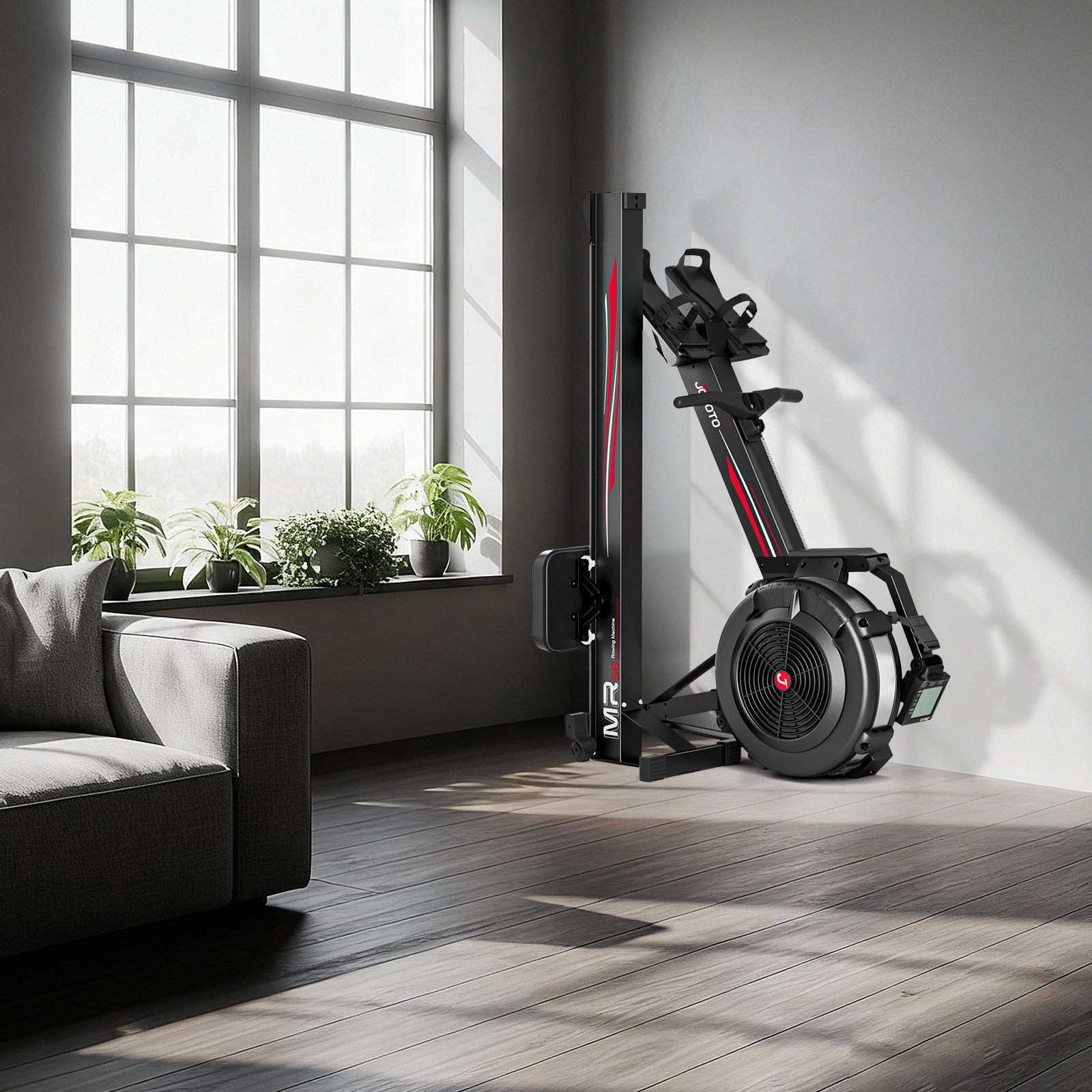 JOROTO MR56 Professional Air Resistance Rower