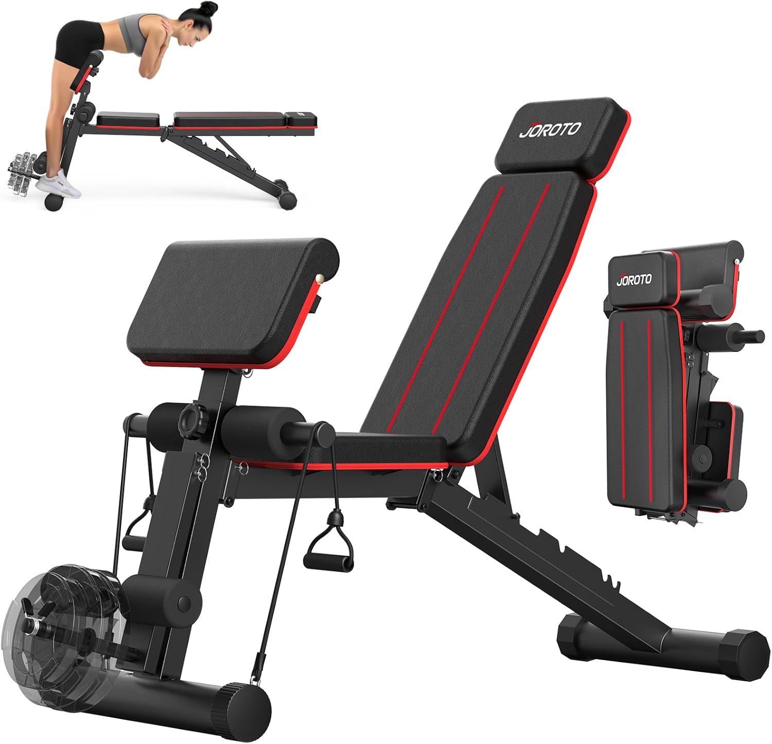 Banc de musculation réglable JOROTO MD55