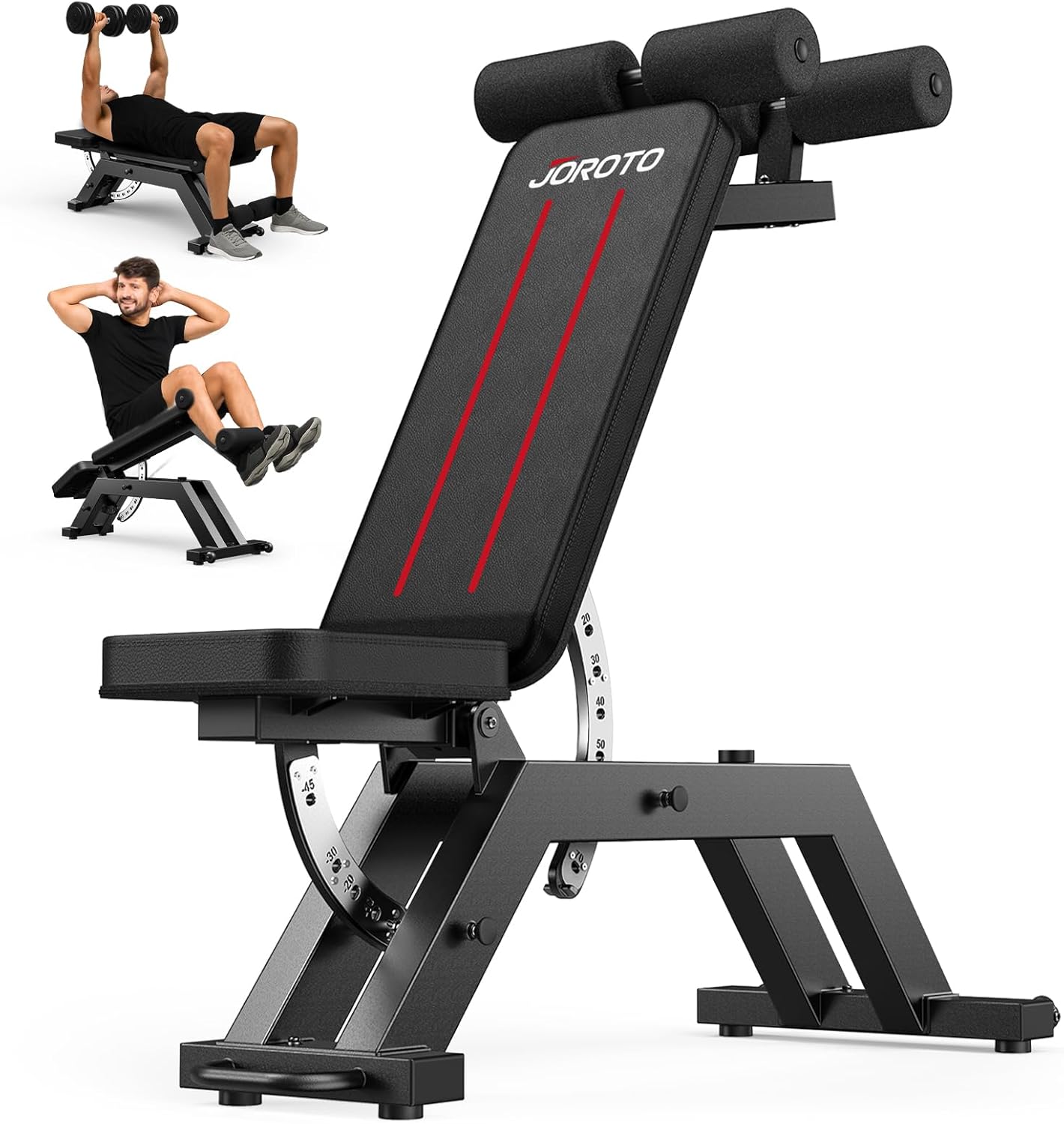 Banc de musculation réglable JOROTO MD70