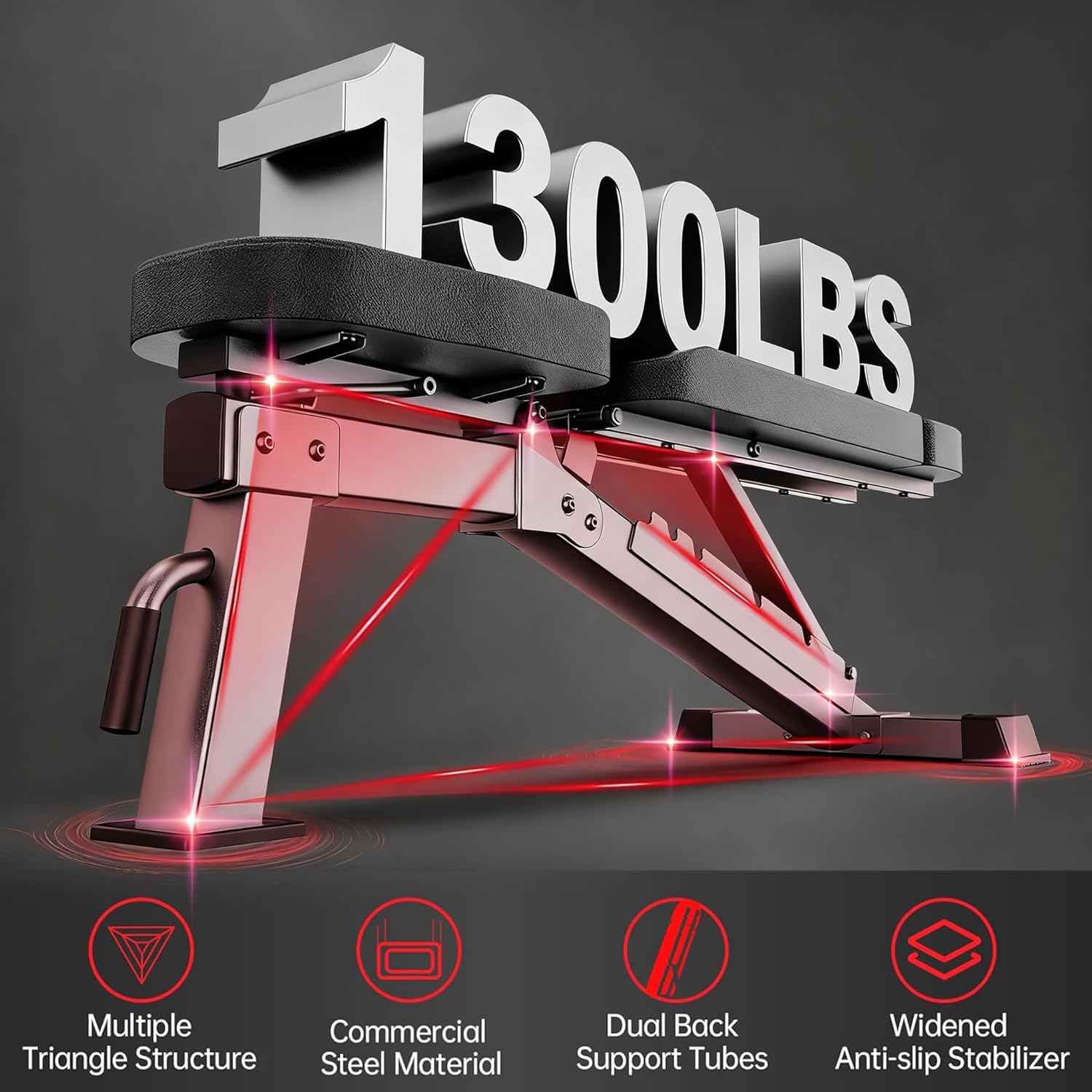 JOROTO MD80 - Elite Adjustable Weight Bench