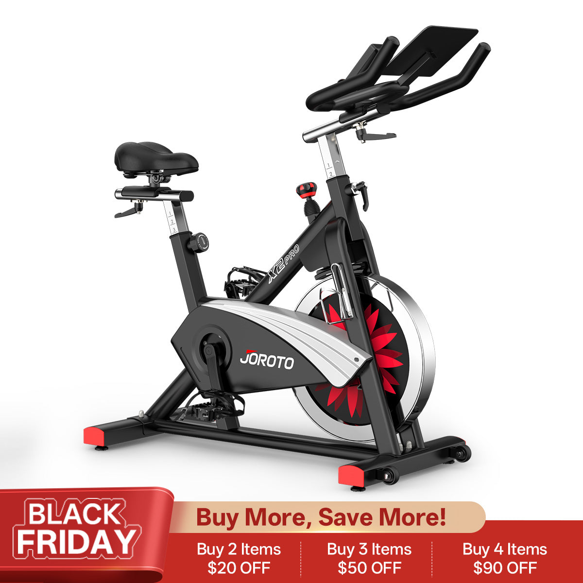 JOROTO X2PRO Bluetooth Stationary Exercise Bike