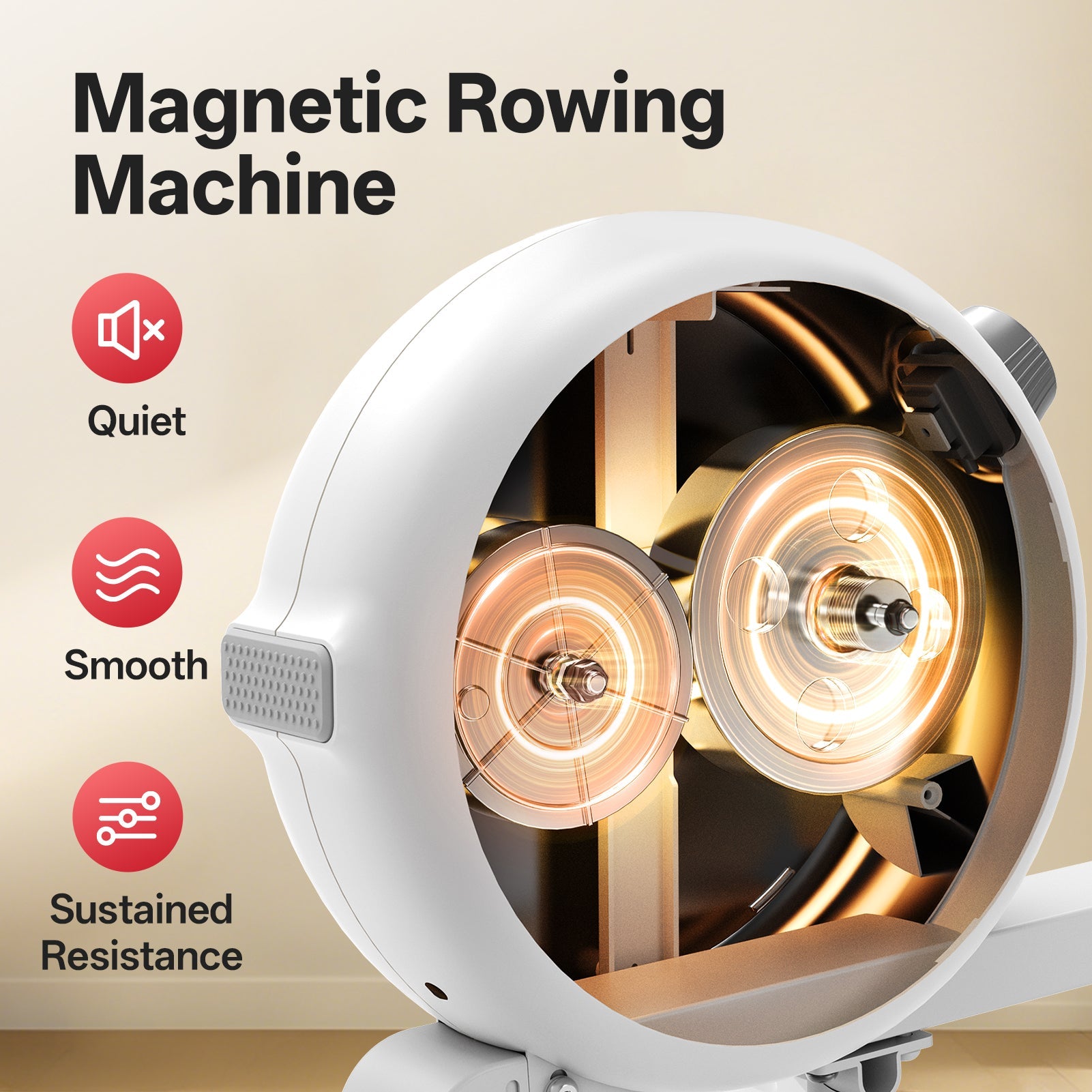 JOROTO MR20H Compact Magnetic Rowing Machine - Jorotofitness