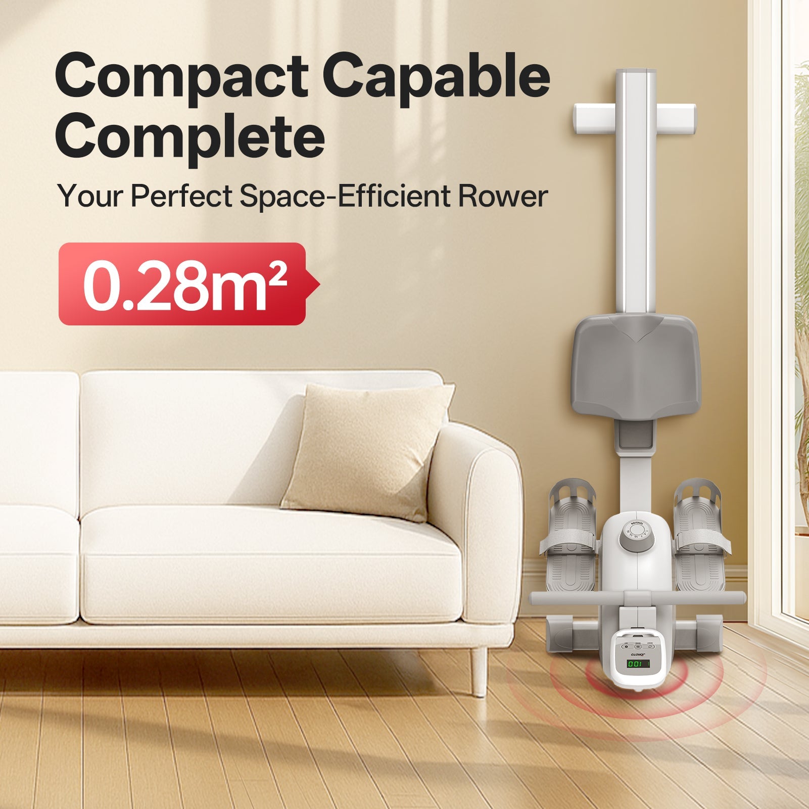 JOROTO MR20H Compact Magnetic Rowing Machine - Jorotofitness