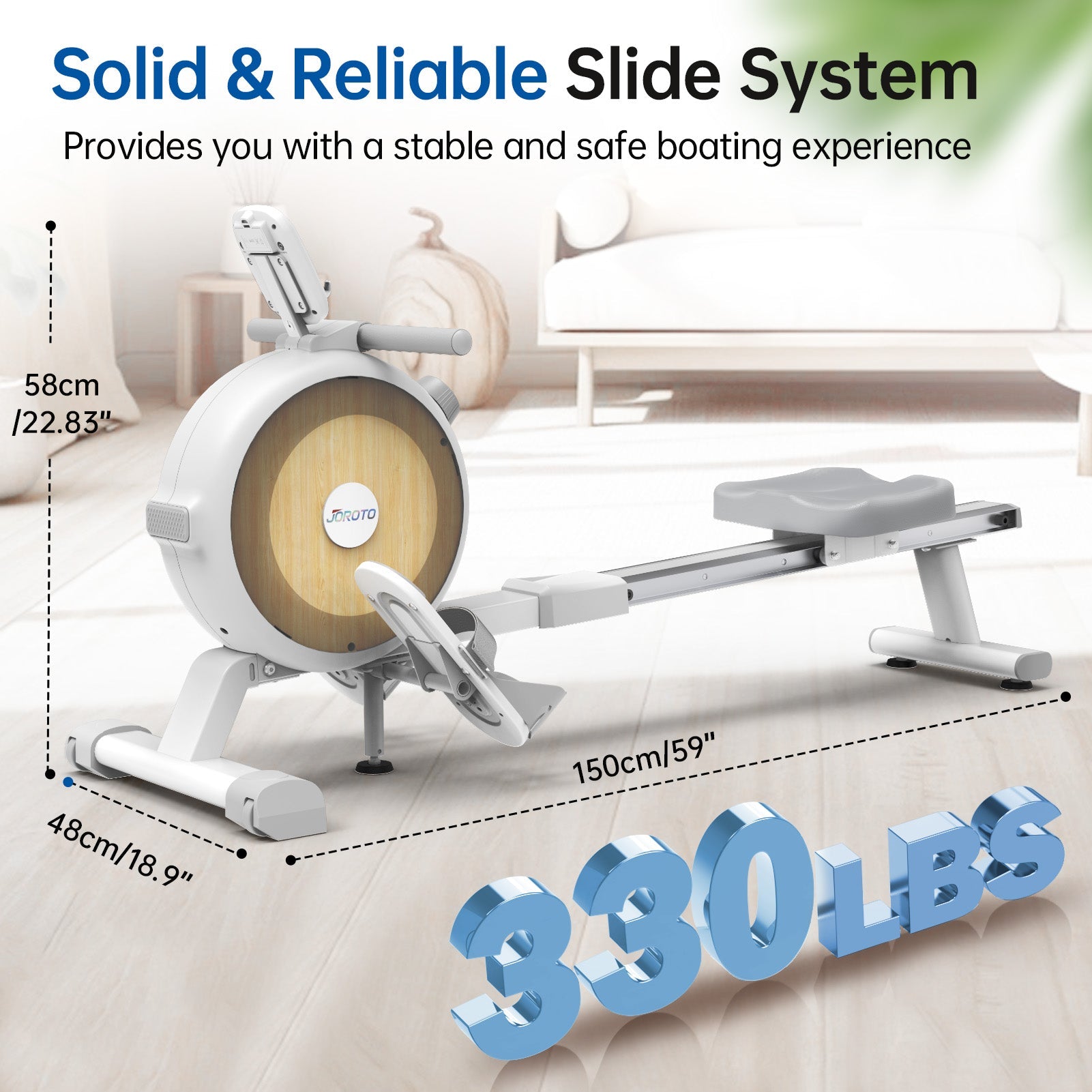 JOROTO MR20H Compact Magnetic Rowing Machine – Your New Favorite Way to Work Out at Home - Jorotofitness