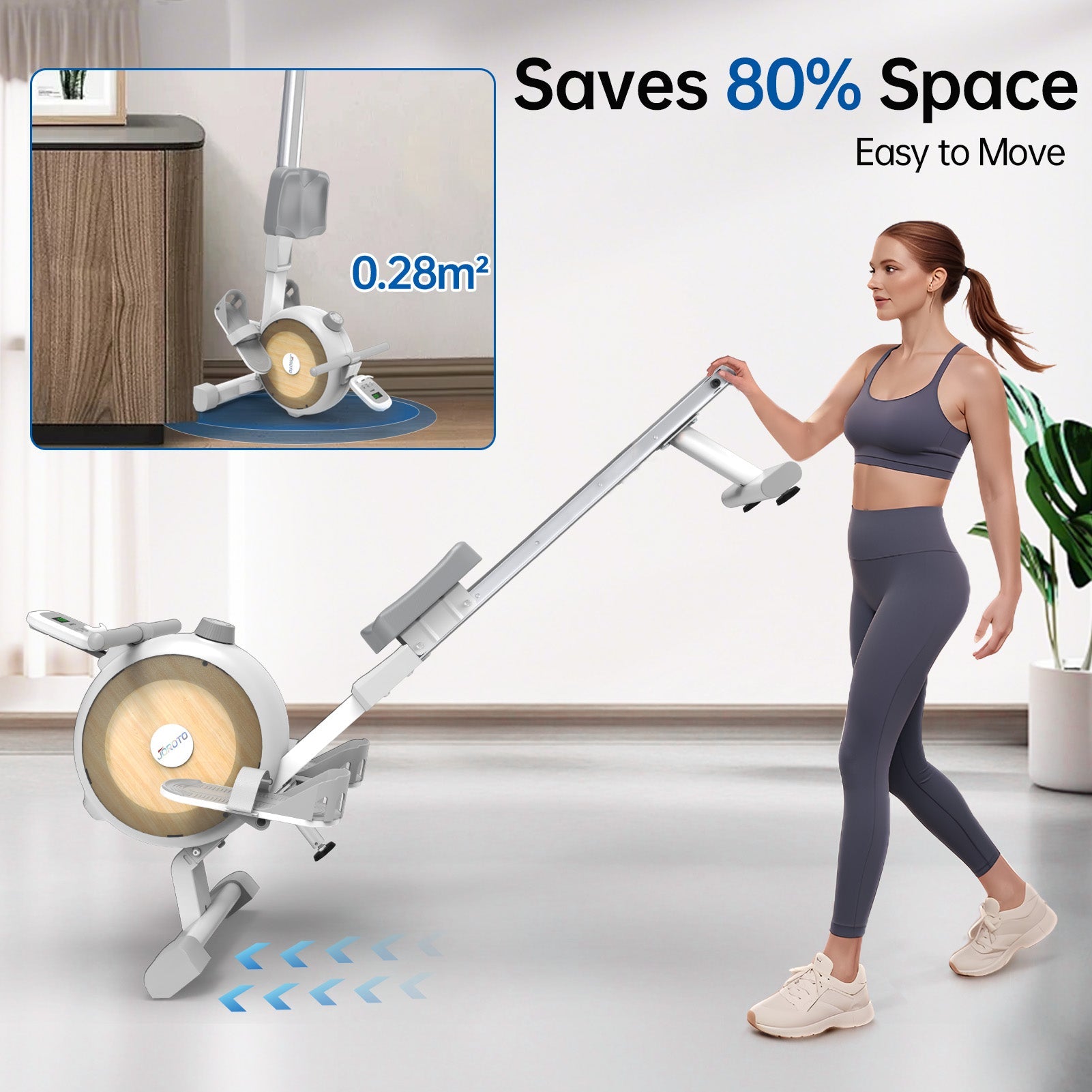JOROTO MR20H Compact Magnetic Rowing Machine – Your New Favorite Way to Work Out at Home - Jorotofitness