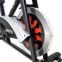 300 lbs Capacity Magnetic Indoor Cycling Bike with Belt Drive - JOROTO X2 With 10cm Longer Extended Seat Post - jorotofitness