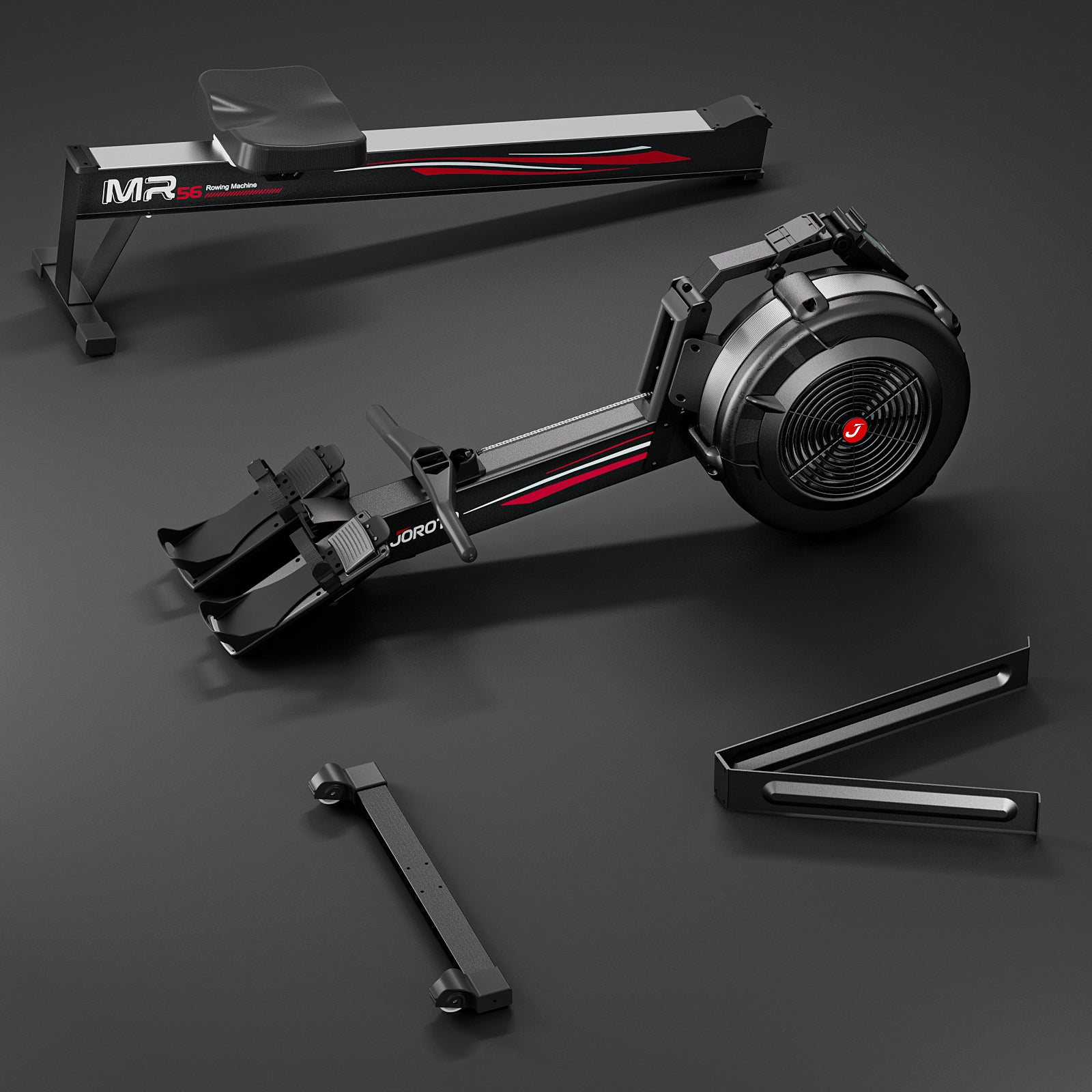 JOROTO MR56 Professional Air Resistance Rower