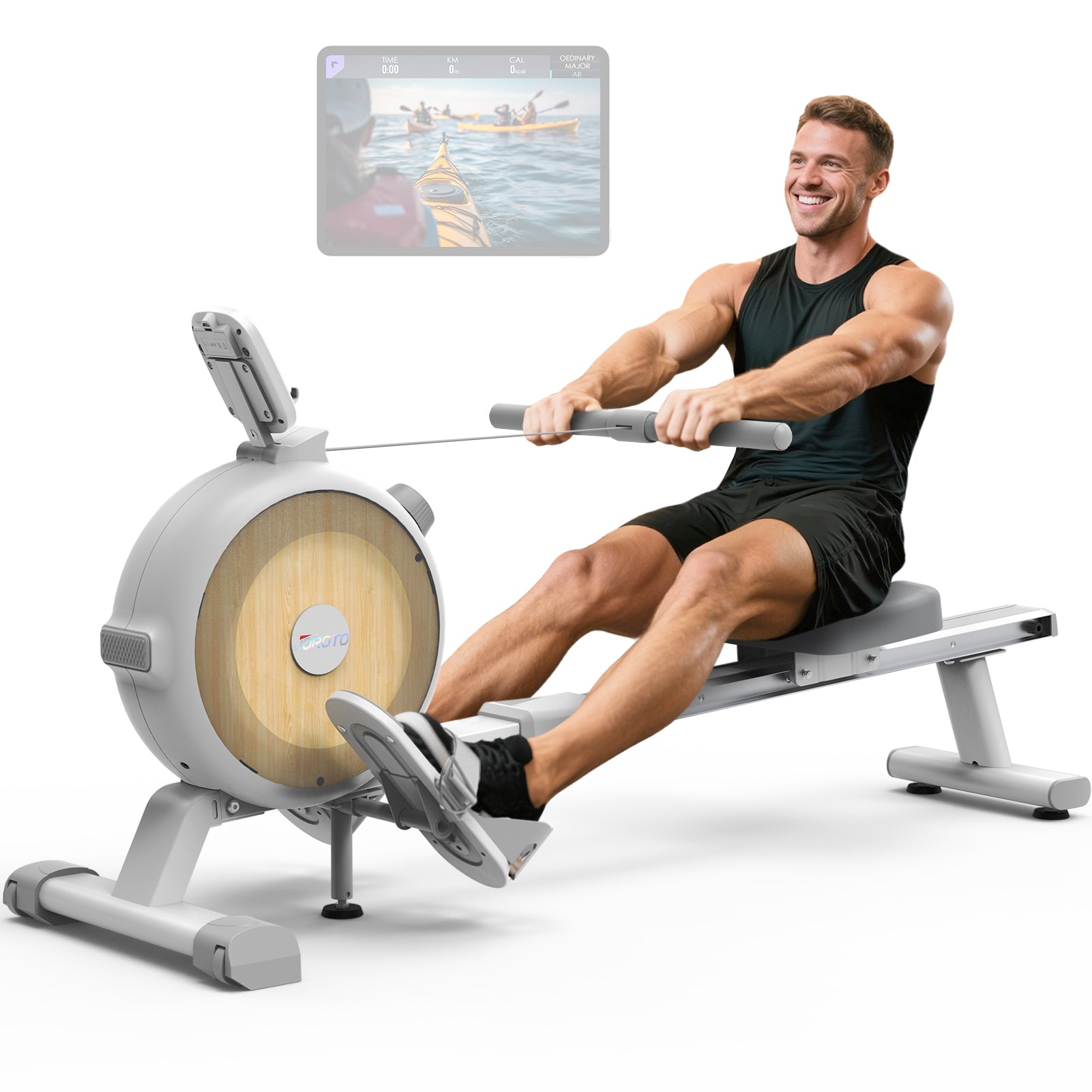 JOROTO MR20H Compact Magnetic Rowing Machine
