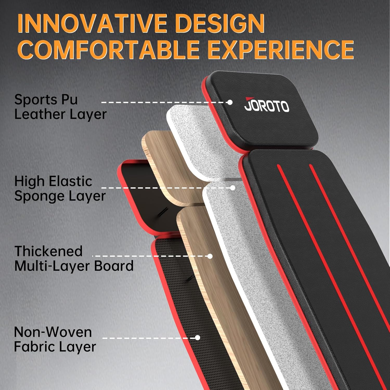 JOROTO MD55 Adjustable Weight Bench