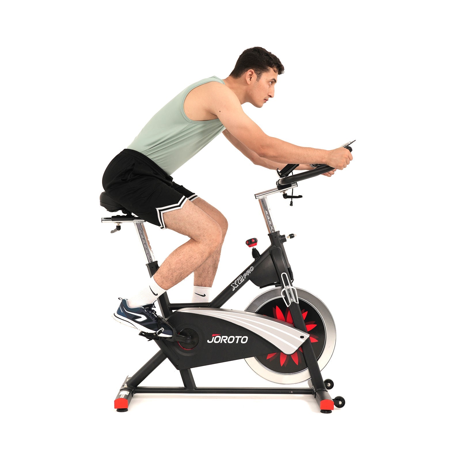 [Halloween Deal] JOROTO Haunted Bluetooth Stationary Bike - Jorotofitness