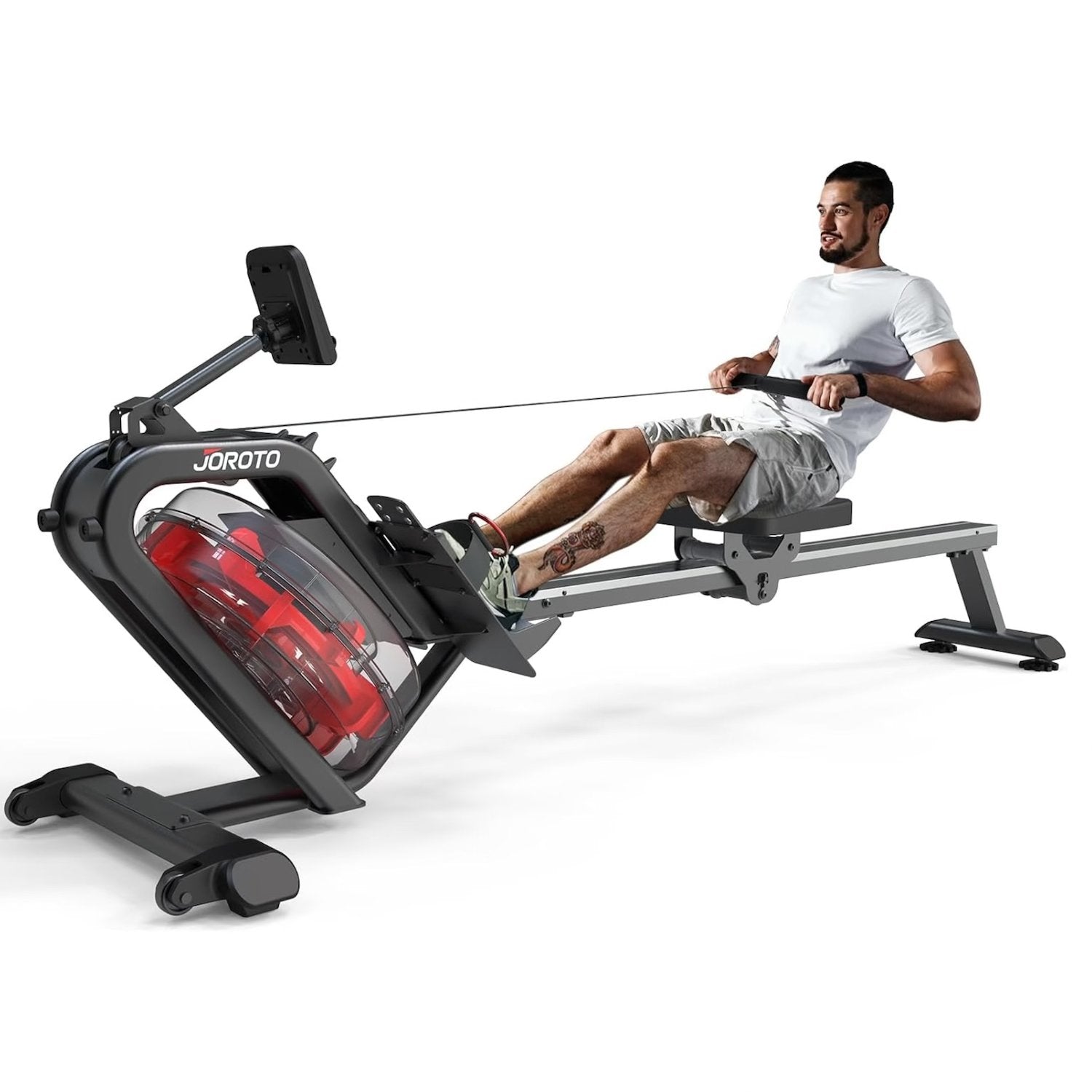 [Halloween Deal] JOROTO Shadow Water Rower - Jorotofitness