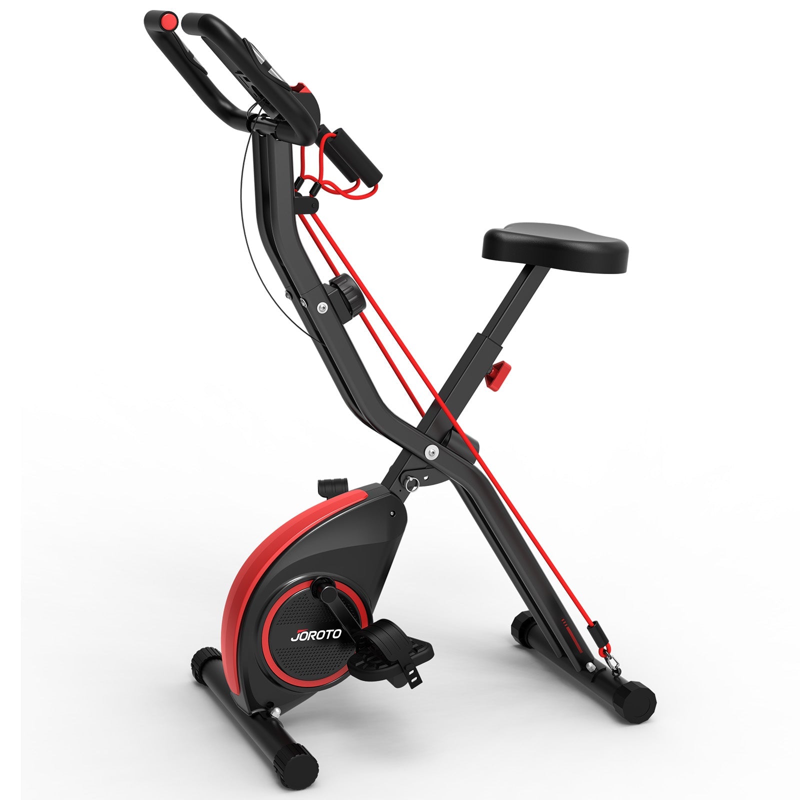 JOROTO Folding Exercise Bike – Compact, Versatile, and Built for Performance - Jorotofitness