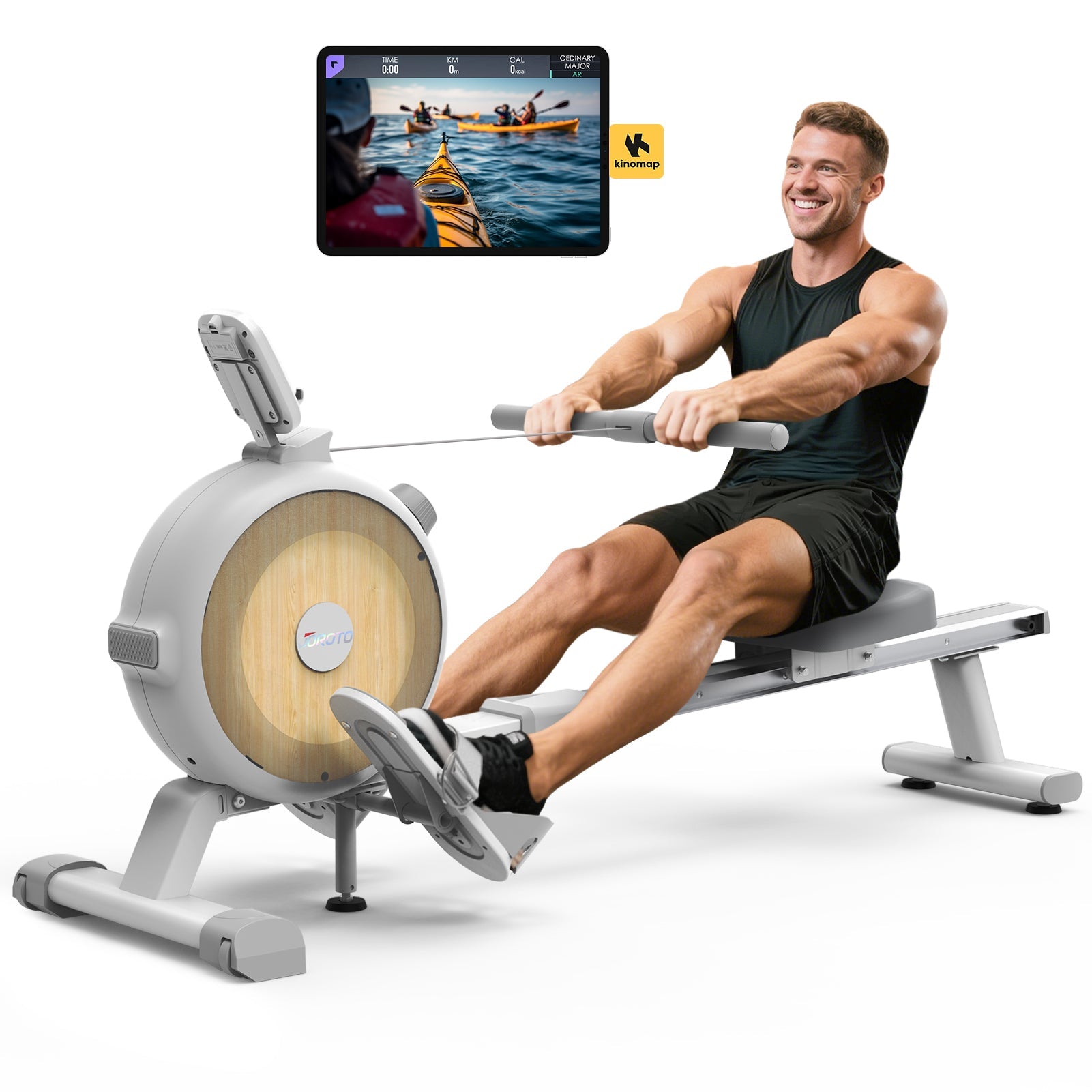 JOROTO MR20H Compact Magnetic Rowing Machine - Jorotofitness
