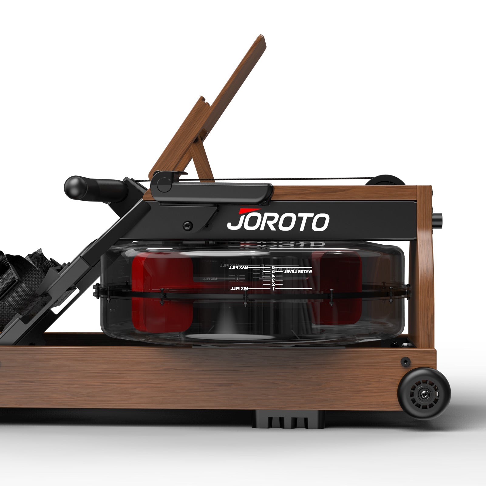 JOROTO MR280PRO Solid Oak Water Rowing Machine - Jorotofitness