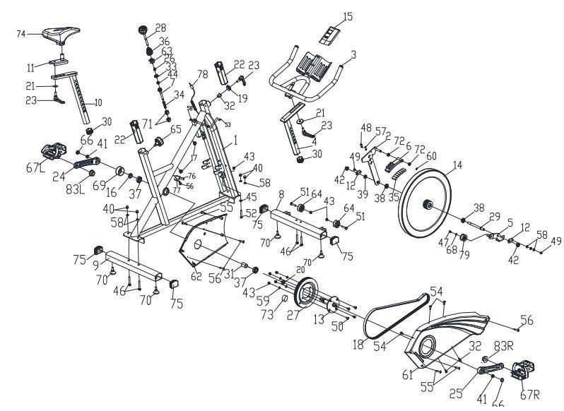 PARTS & COMPONENTS for X2 - jorotofitness