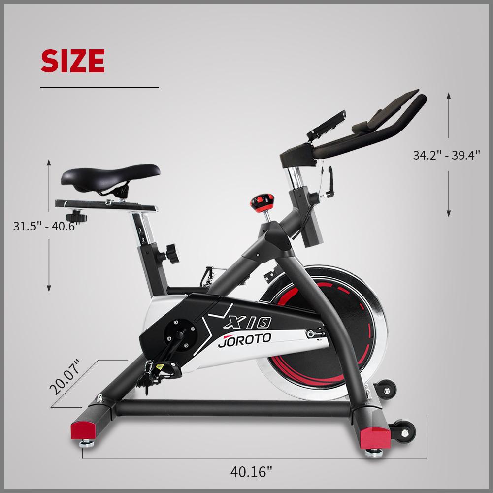 Second Hand, Almost New, Indoor Cycling Spin Bike - JOROTO X1S - jorotofitness